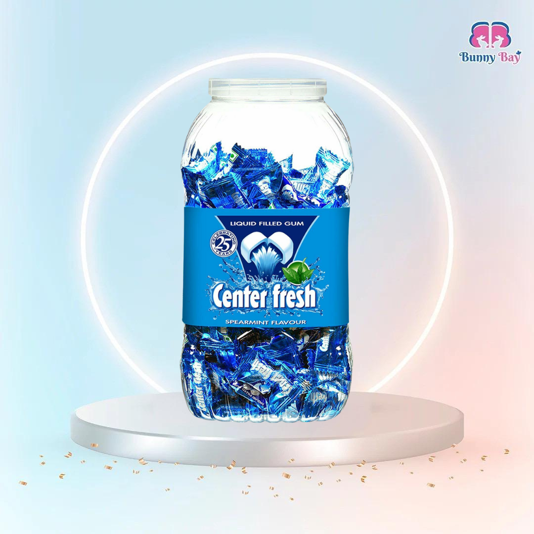 Center Fresh | Spearmint Flavour | Chew Gum | Pack Of 50
