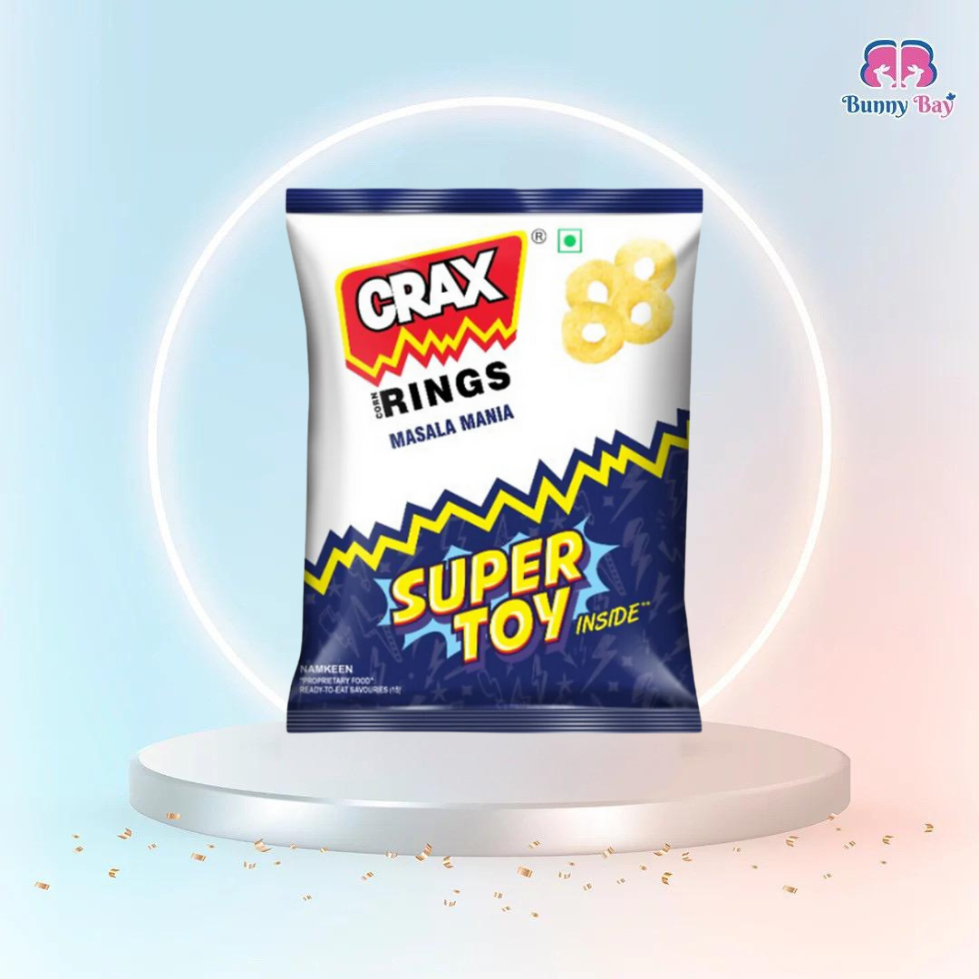 Crax Rings | Masala Flavour | Indian Puff | BIG PACK