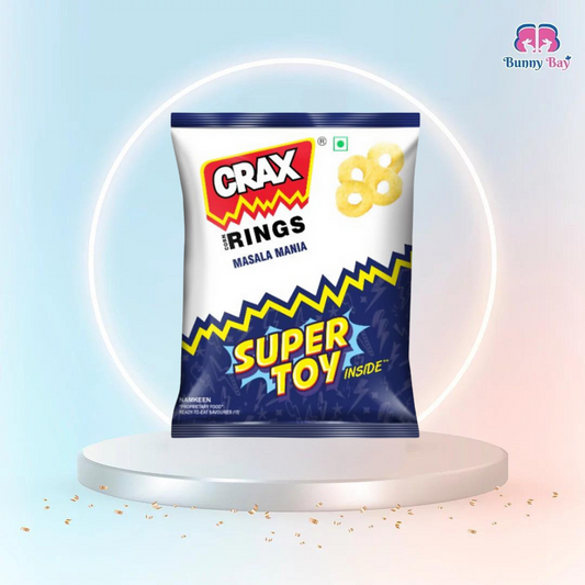 Crax Rings | Masala Flavour | Indian Puff | BIG PACK