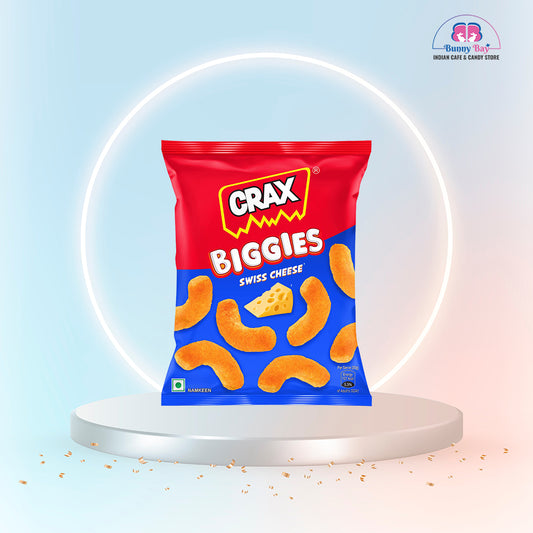 Crax biggies swiss cheese 53 gm