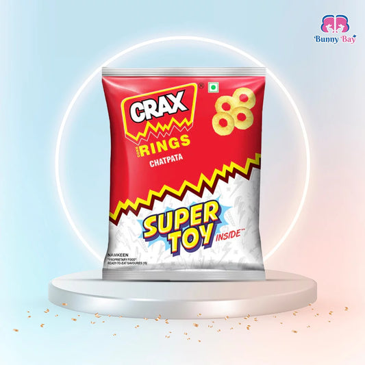 Crax Rings | Chatpata Flavour| Indian Puff | BIG PACK