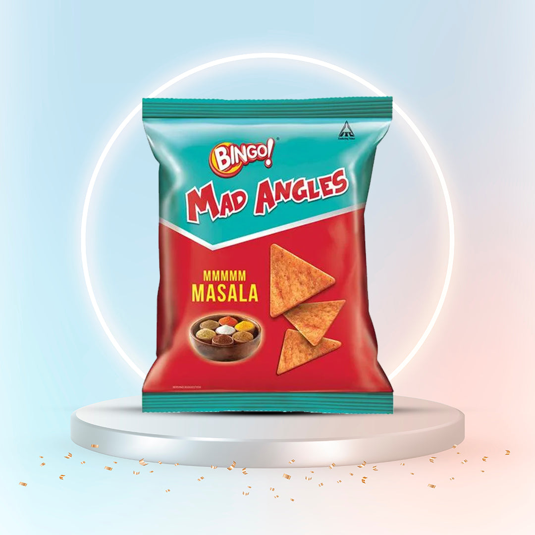 Bingo Mad Angles (Mmm Masala) | 66GM | Indian Flavor – BunnyBay INC.